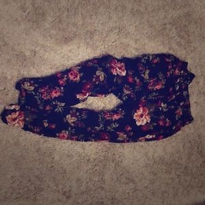 Floral pants